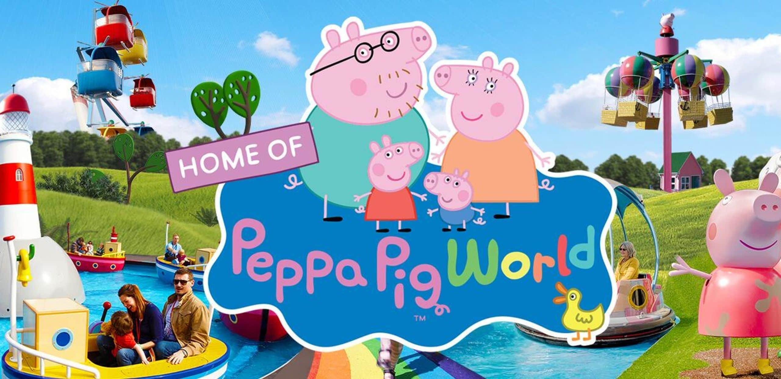 Peppa Pig World banner