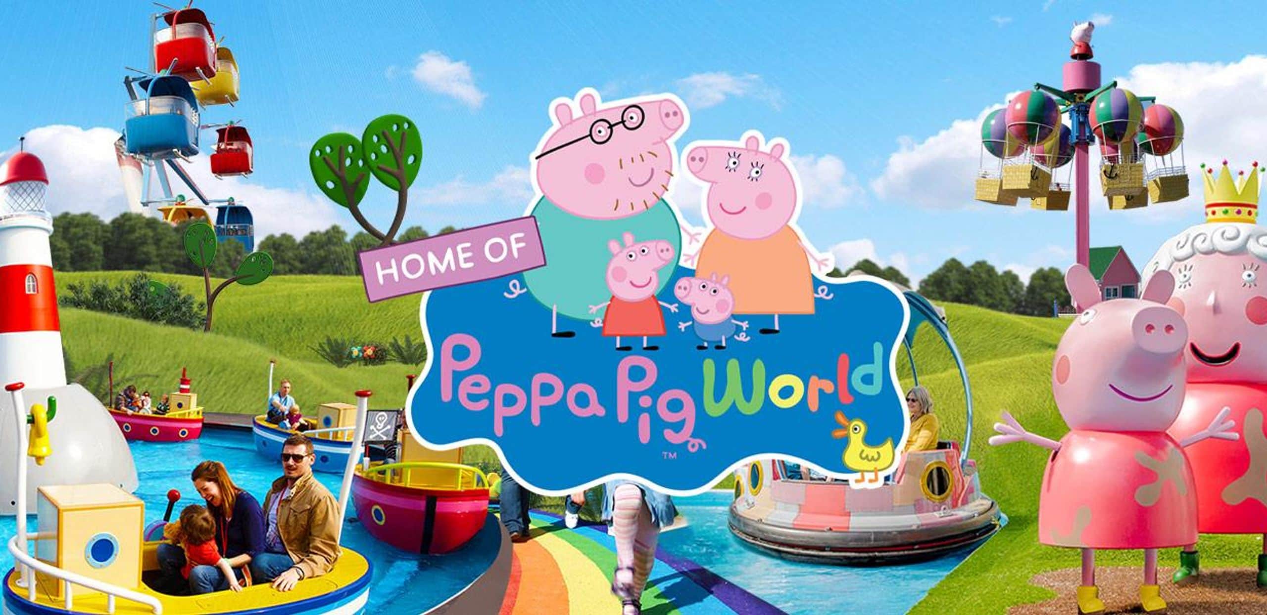 Peppa Pig World banner