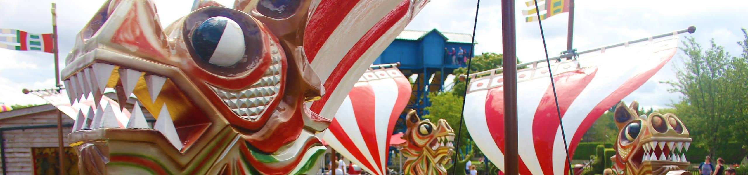 Viking Boats Splashy Water Ride | Paultons Park