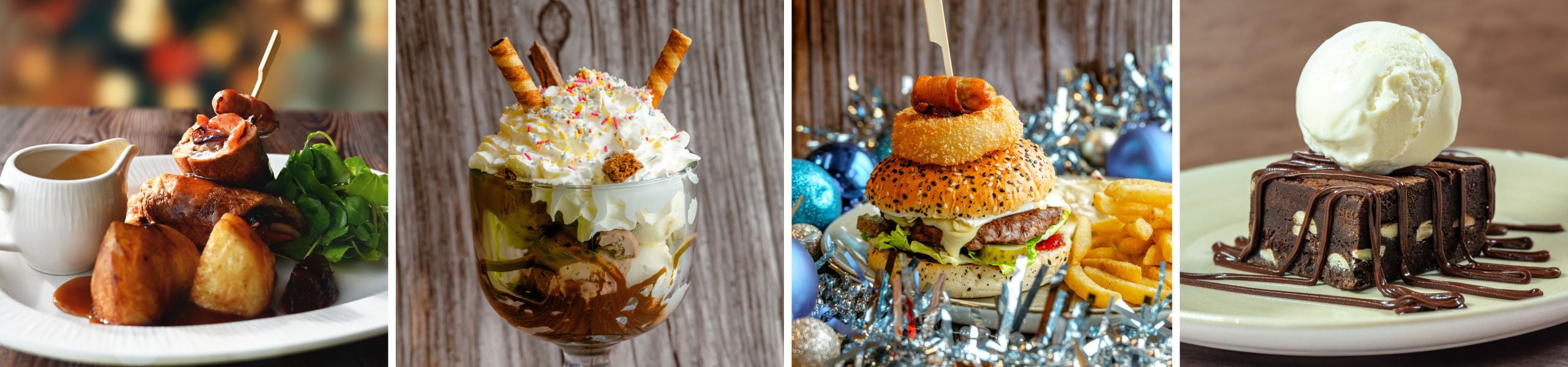 Juicy Burger and Fries