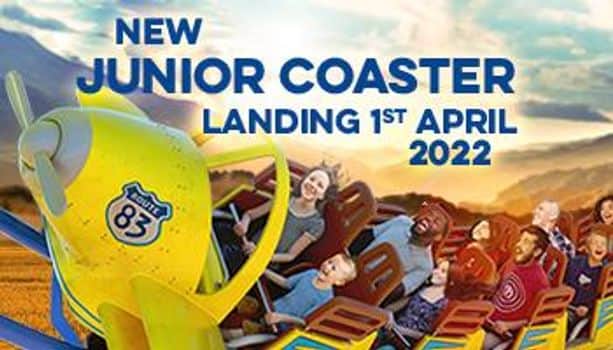 Coaster Schedule April 2022 Farmyard Flyer | New For 2022 | Tornado Springs | Paultons Park