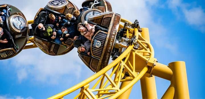 Storm Chaser Family Spinning Roller Coaster Paultons Park