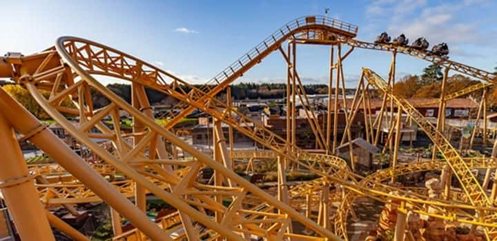 Storm Chaser Family Spinning Roller Coaster Paultons Park