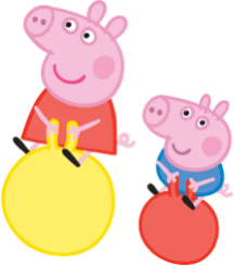 Peppa and George