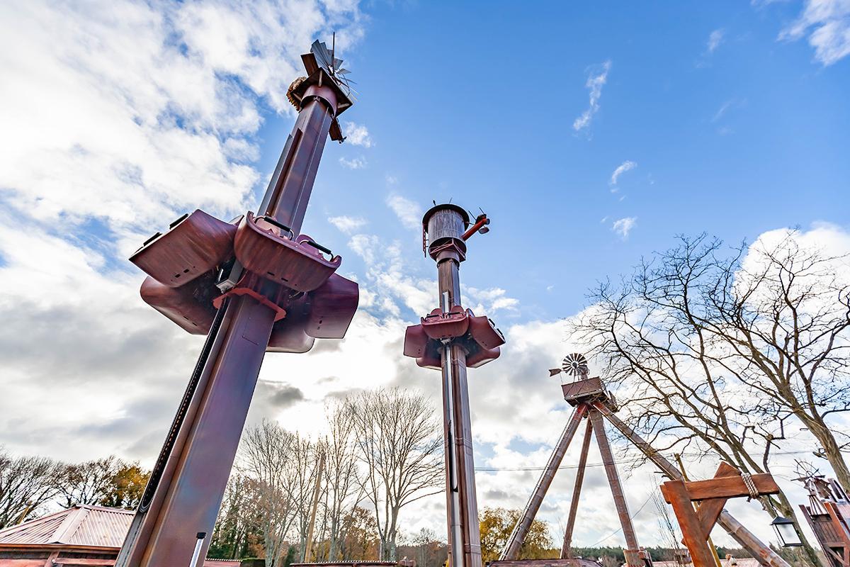 Windmill Towers Drop Ride