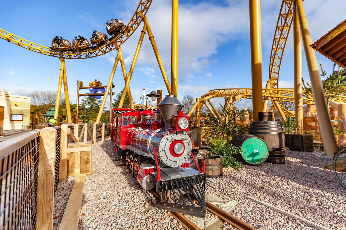 Rio Grande Train Ride at Paultons Park