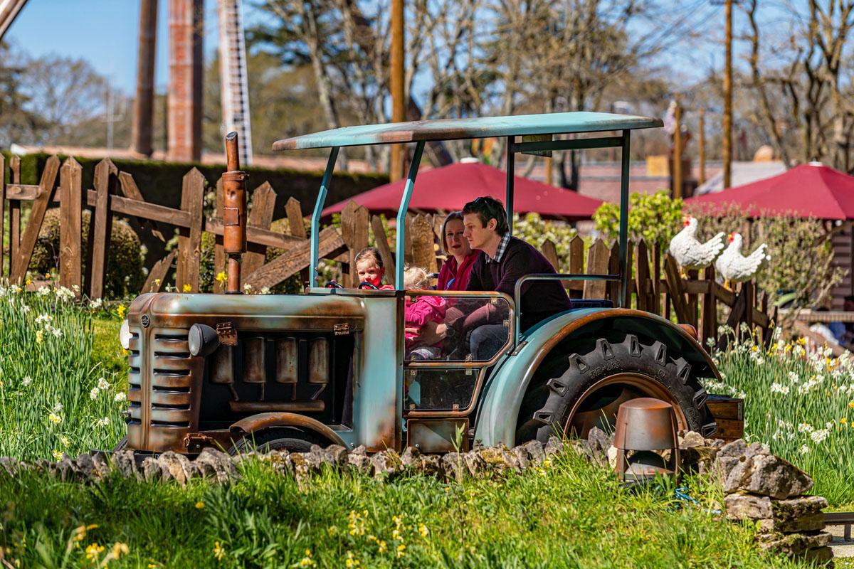 Trekking Tractors at Paultons Park
