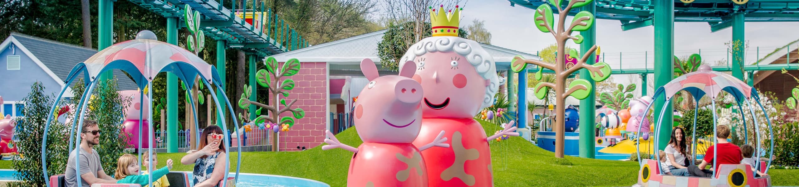 Peppa Pig World banner